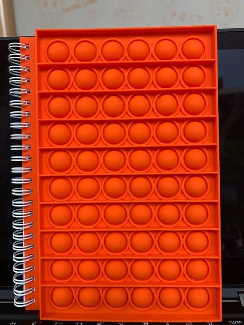 Poppin Pop Bubble Notebook