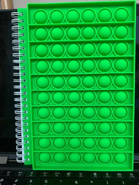 Poppin Pop Bubble Notebook