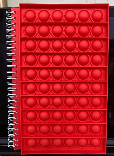 Poppin Pop Bubble Notebook