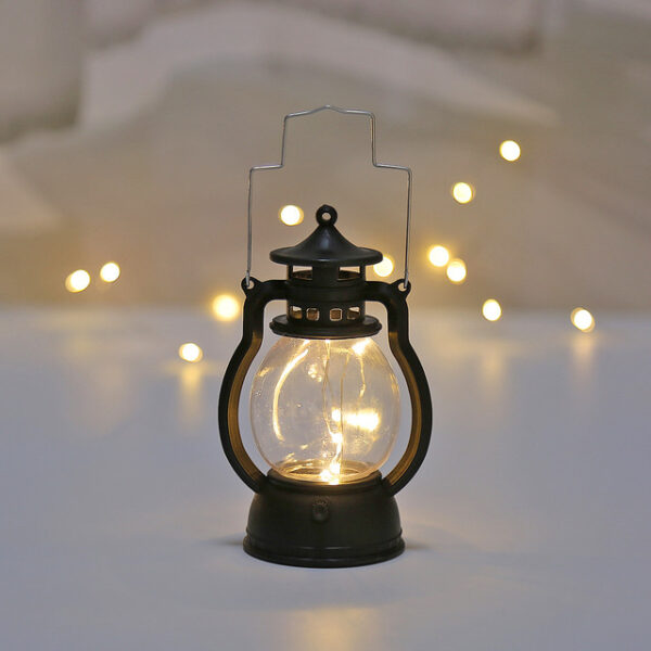 Antique Small Oil Lamp Decoration