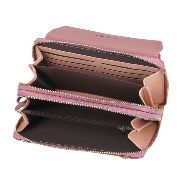 12 Card Slots Large Capacity Crossbody Bag