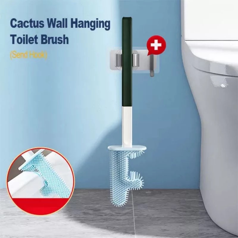 No Dead Corner Bathroom Toilet Brush