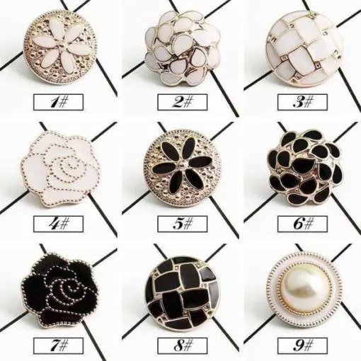 No-sewing Coat Buttons (3PCS)