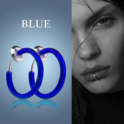 Non-Piercing Septum Earrings Hoop