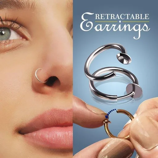 Non-Piercing Septum Earrings Hoop