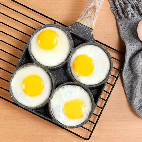 Non-stick 4 Egg Frying Pan