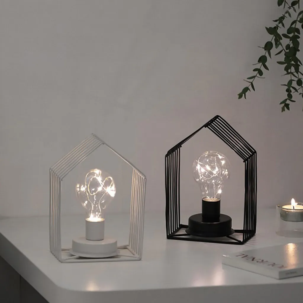 Nordic Style Creative Small House Lamp