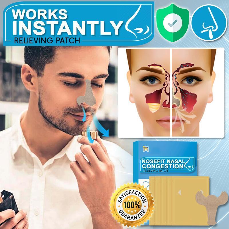 NoseFit Nasal Congestion Relieving Patch