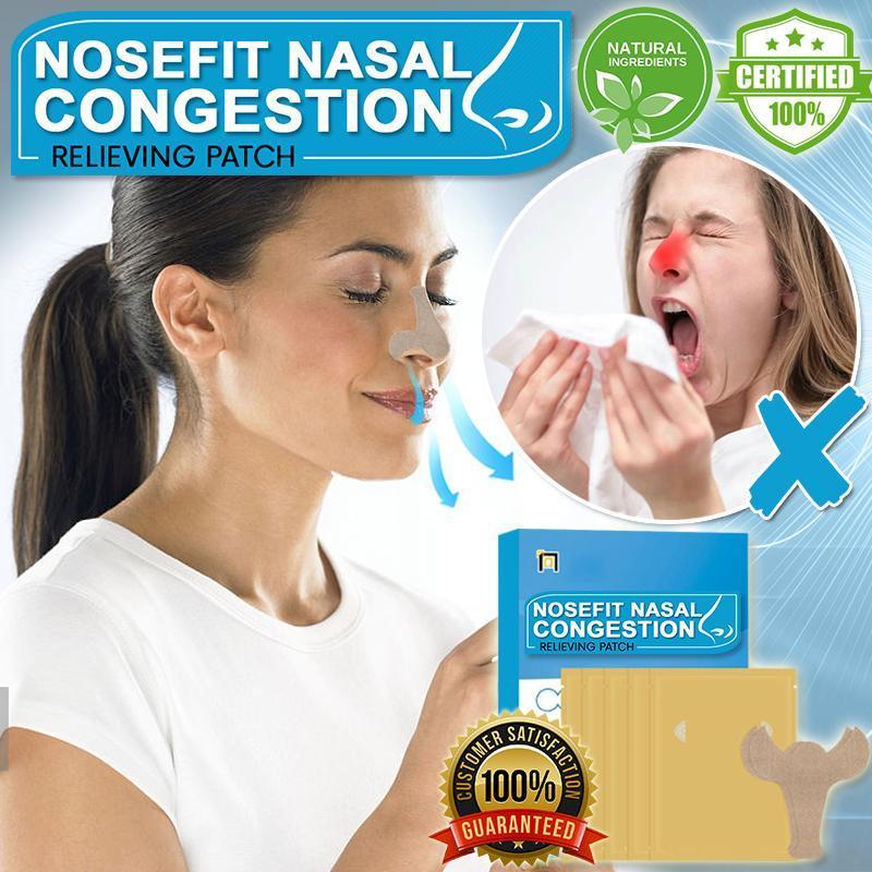 NoseFit Nasal Congestion Relieving Patch