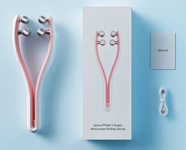 flysmus EMS V Shape Microcurrent Rolling Device