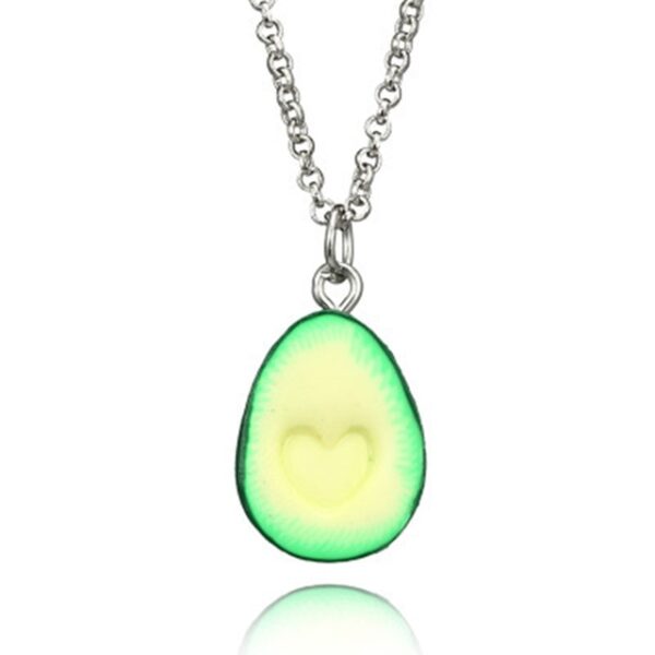 BFF Avocado Halves Necklace