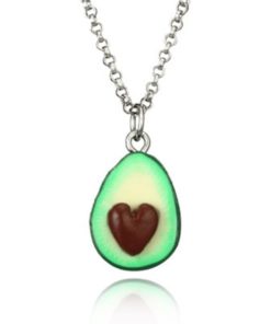 BFF Avocado Halves Necklace