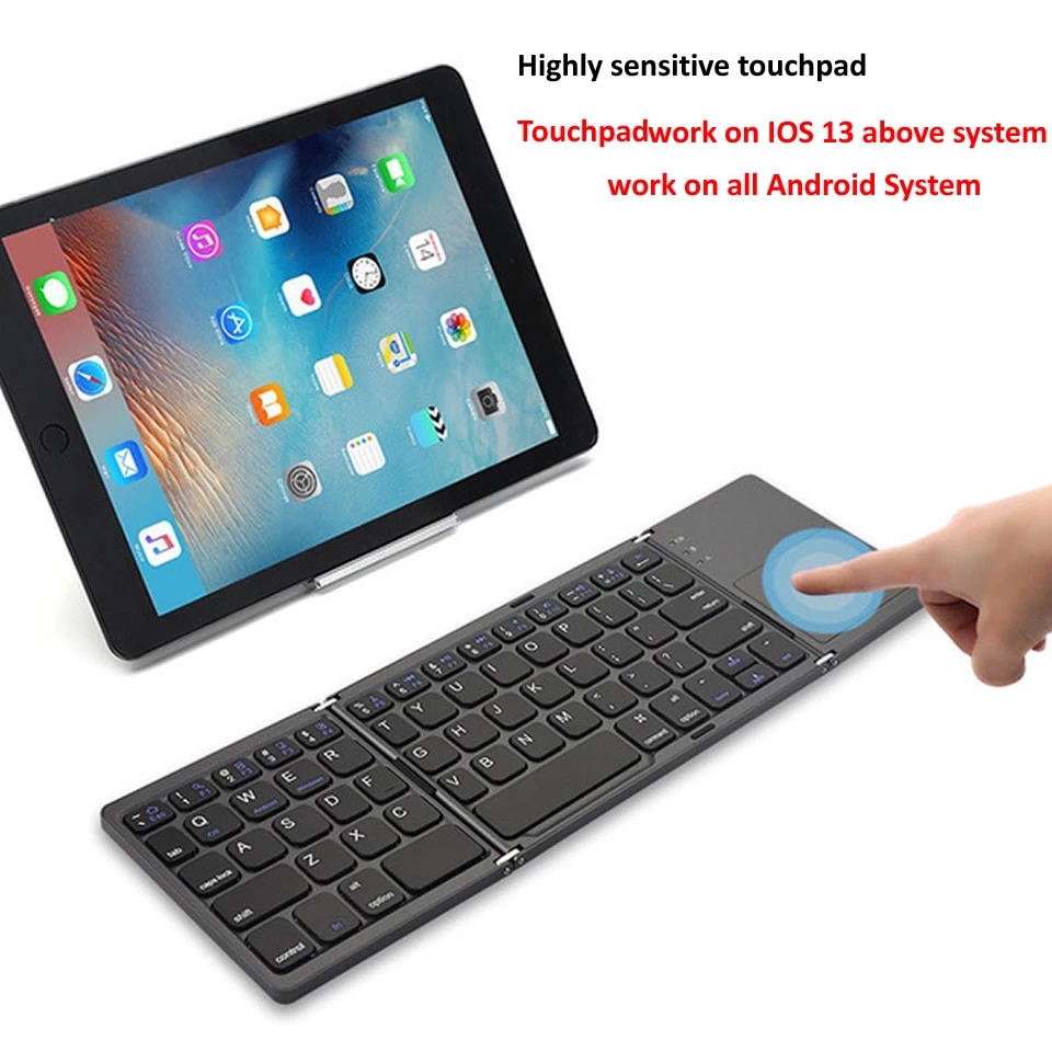 Foldable Mini Keypad With Bluetooth