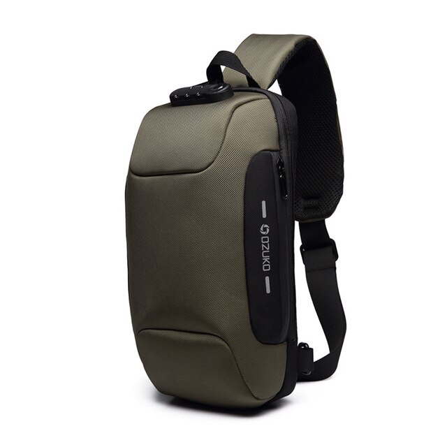 USB Anti Theft Sling Backpack