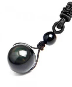 Obsidian Necklace Crystal For Women