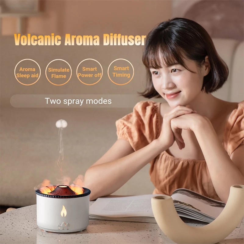 Volcano Aromatherapy Essential Oil Humidifier