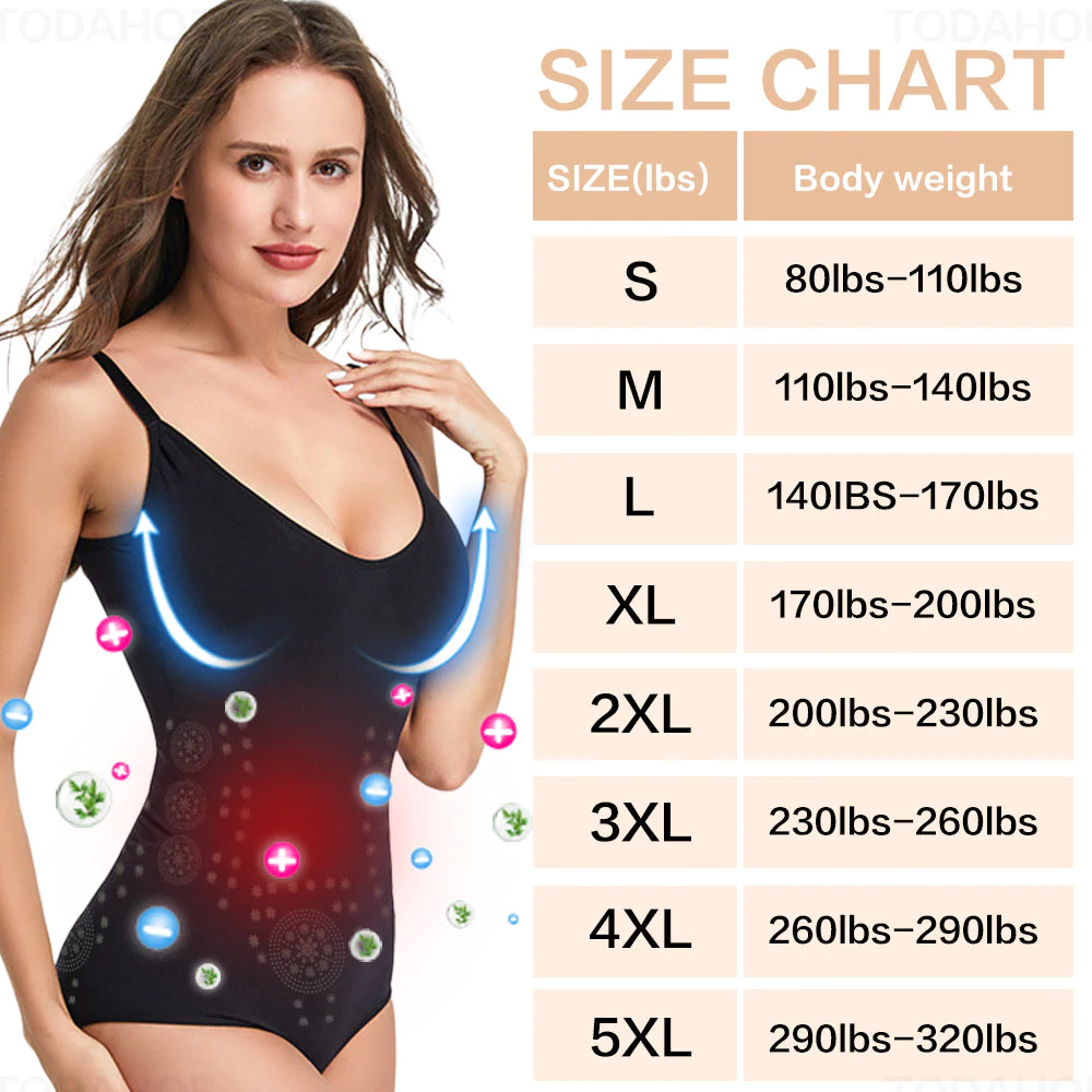 SfrCord Ionic Shapewear,Contains Tourmaline Fabric