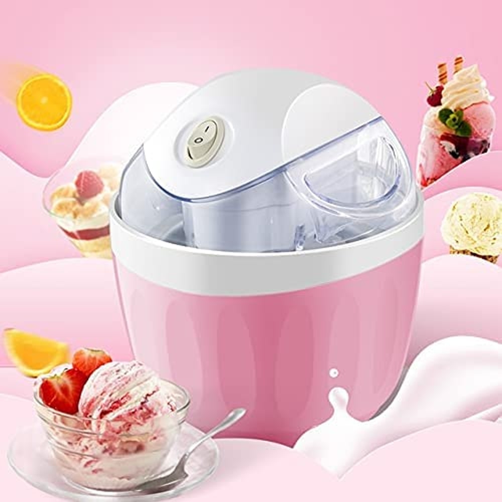 One-Touch Ice Cream Maker Machine