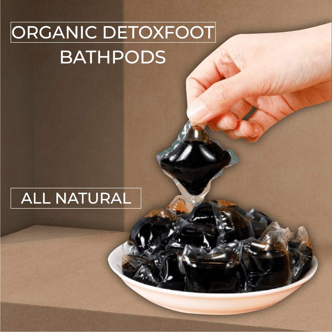 Organic DetoxFoot BathPods