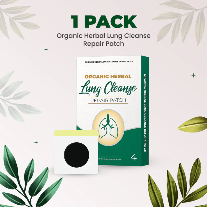 Organic Herbal Lung Cleanse Repair Patch