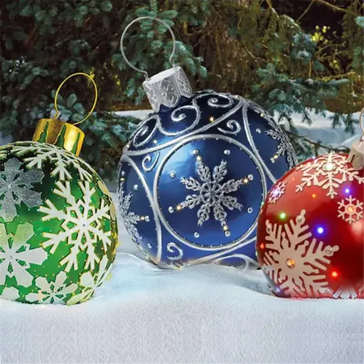 Outdoor Christmas Inflatable Decorated Ball