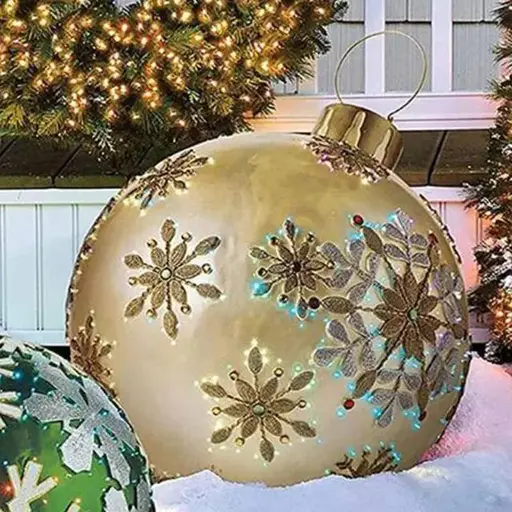 Outdoor Christmas Inflatable Decorated Ball