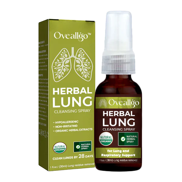 Oveallgo BreatheWell Natural Herbal Spray for Lung and Respiratory Support