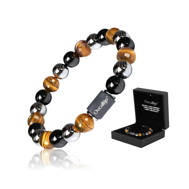 Oveallgo Detox & Lose Weight  Triple Protection Lucky Bracelet