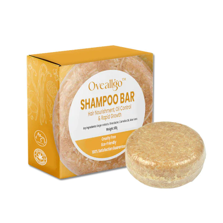 Oveallgo GingerX Hair Growth Shampoo Bar