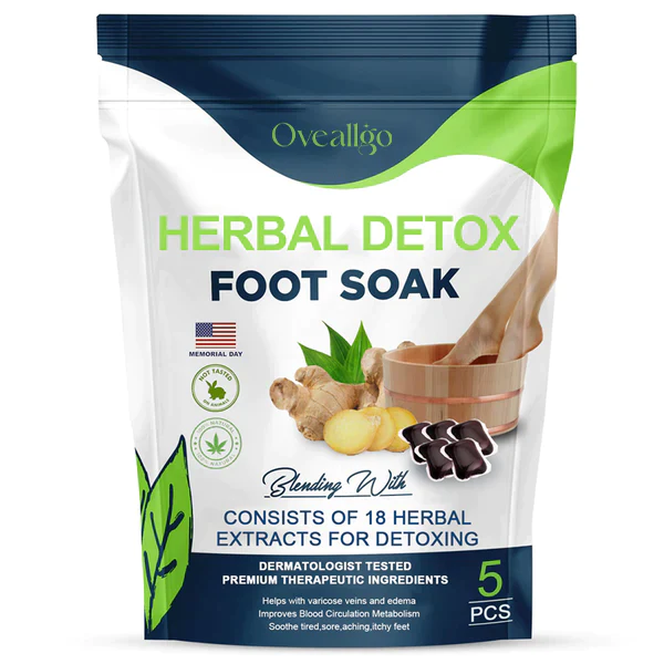 Oveallgo Herbal Detox Foot Soak Beads Pro