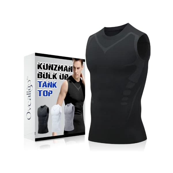 Oveallgo KUNZMAN Bulk Up Chest Compression Tank Top