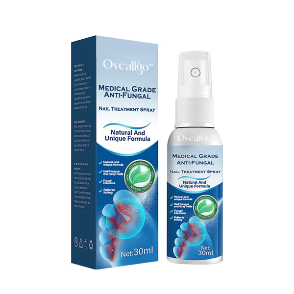 Oveallgo Medical Grade Anti-Fungal Nail Treatment Spray