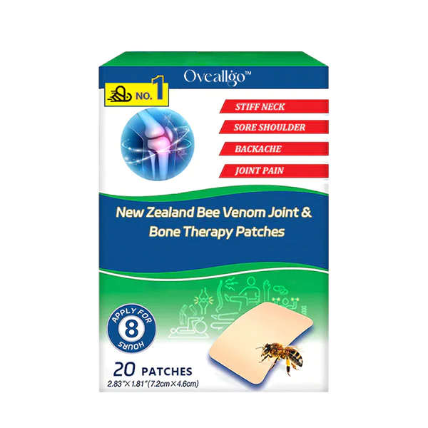 Oveallgo New Zealand Bee Venom Joint & Bone Therapy Patches