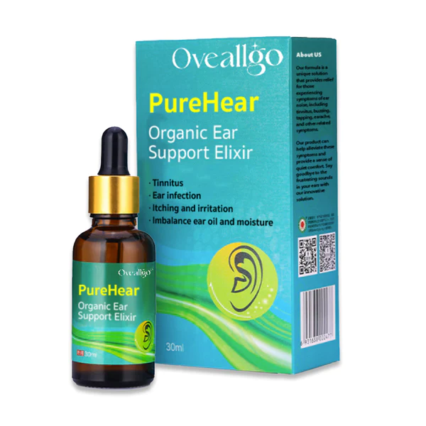 Oveallgo PureHear ULTRA Organic Ear Support Elixir