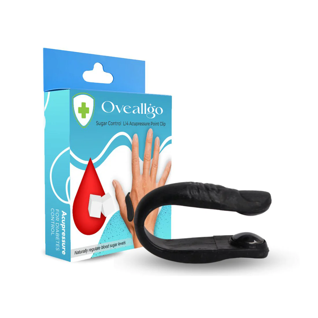 Oveallgo Sugar Control LI4 Acupressure Point Clip