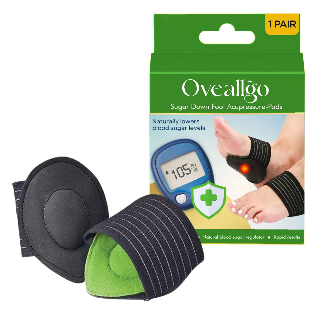 Oveallgo Sugar Down Foot Acupressure-Pads Pro