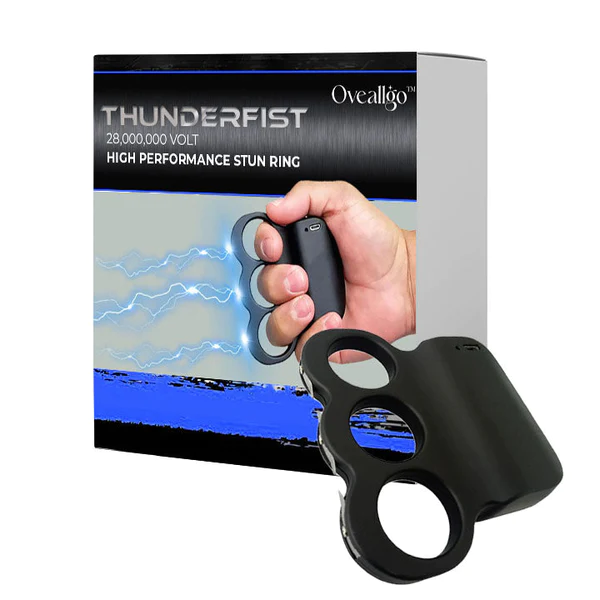 Oveallgo ThunderFist 28,000,000 Volt High Performance Stun Ring