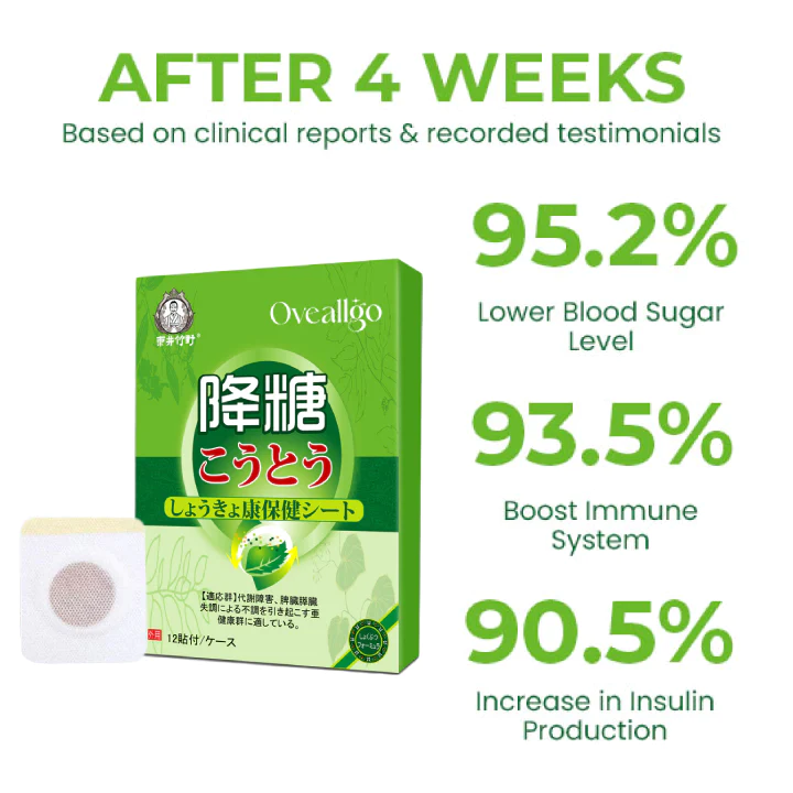 Oveallgo Japan SugarControl Hypoglycemic Patches