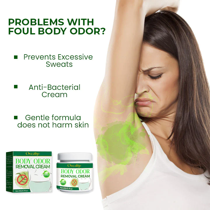 Oveallgo Herbal Fresh Body De-Odor Cream