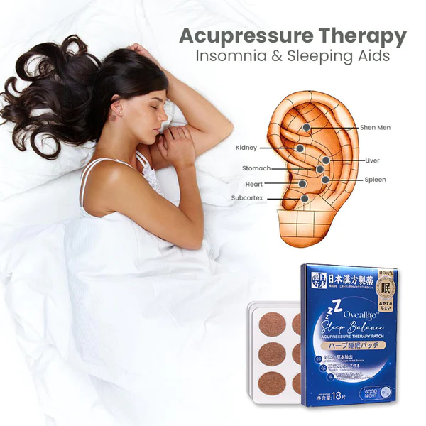 Oveallgo Japan SleepBalance Acupressure Therapy Ear Seeds