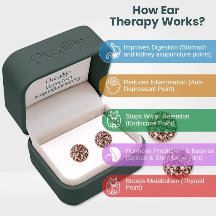 Oveallgo MagneTech Acupuncture Earrings