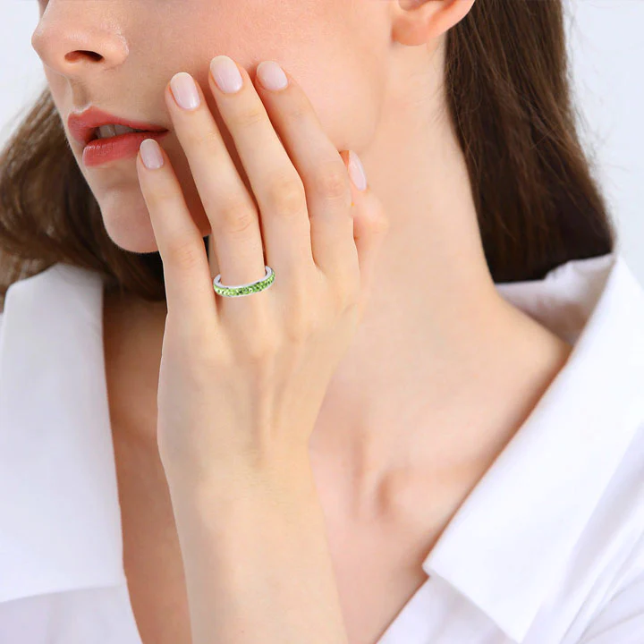 Oveallgo Peridotology Sugardown Ring