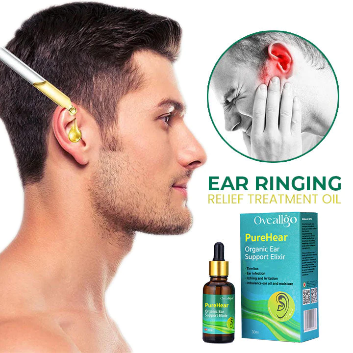 Oveallgo PureHear ULTRA Organic Ear Support Elixir