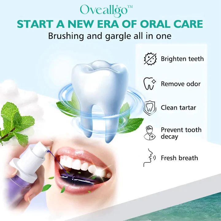 Oveallgo Deluxe Herbal Teeth Whitening Mousse