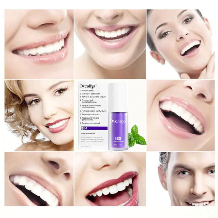 Oveallgo Deluxe Herbal Teeth Whitening Mousse