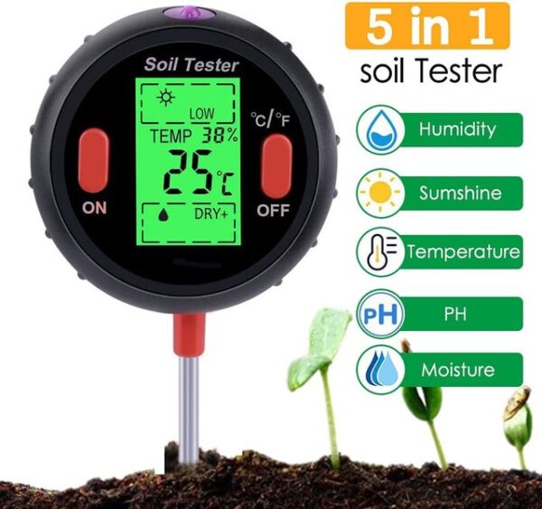 Digital Soil PH Meter Tester