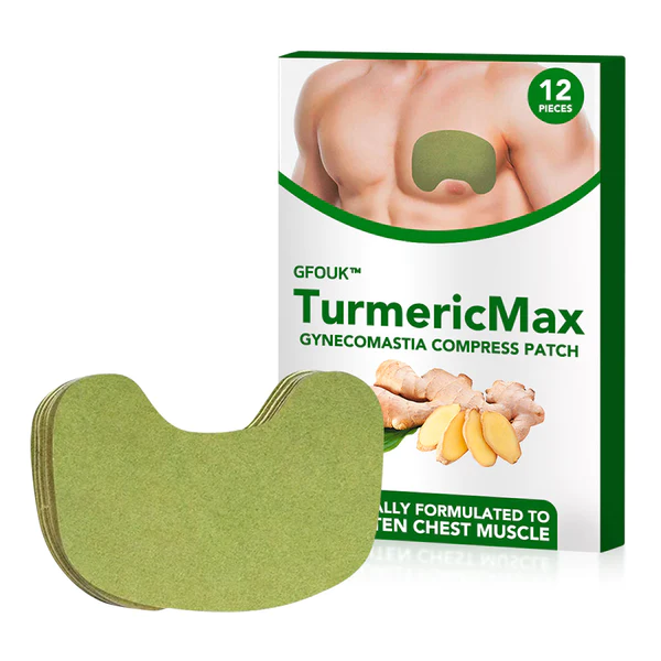 Oveallgo TurmericMax Gynecomastia Chest Compress Patch