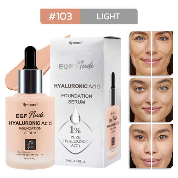 Oveallgo EGF Nude Hyaluronic Acid Foundation Serum