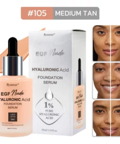 Oveallgo EGF Nude Hyaluronic Acid Foundation Serum