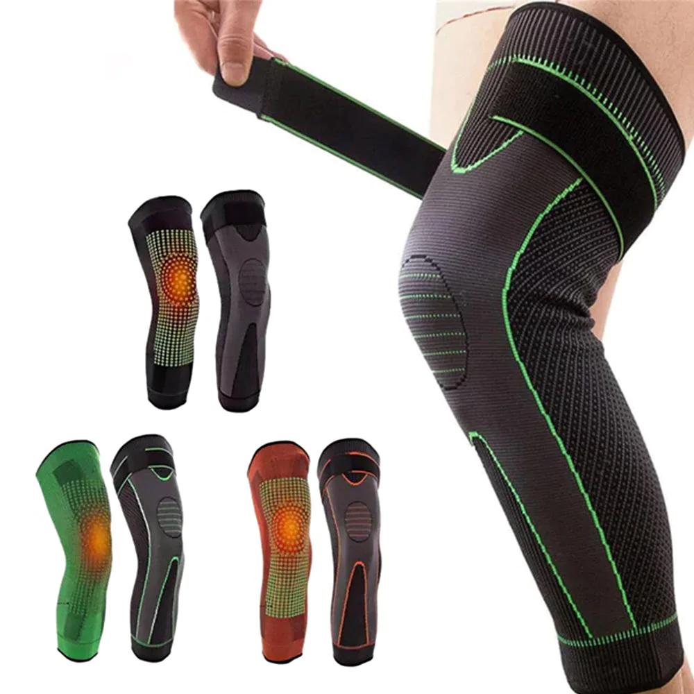 KNEECA Tourmaline Acupressure Self-heating Shaping Knee Sleeve New